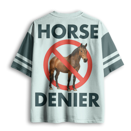 Baddiecat Horse Denier Mesh Jersey