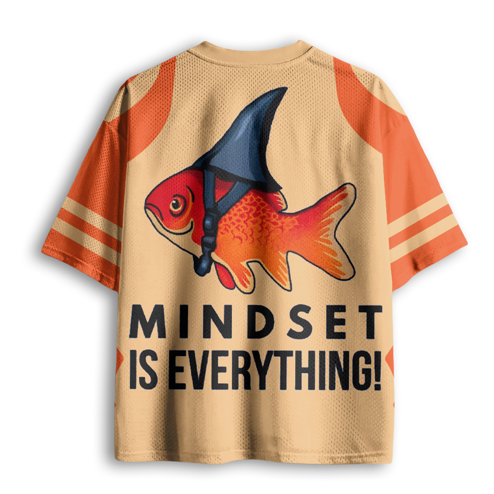 Baddiecat Mindset Is Everything Mesh Jersey