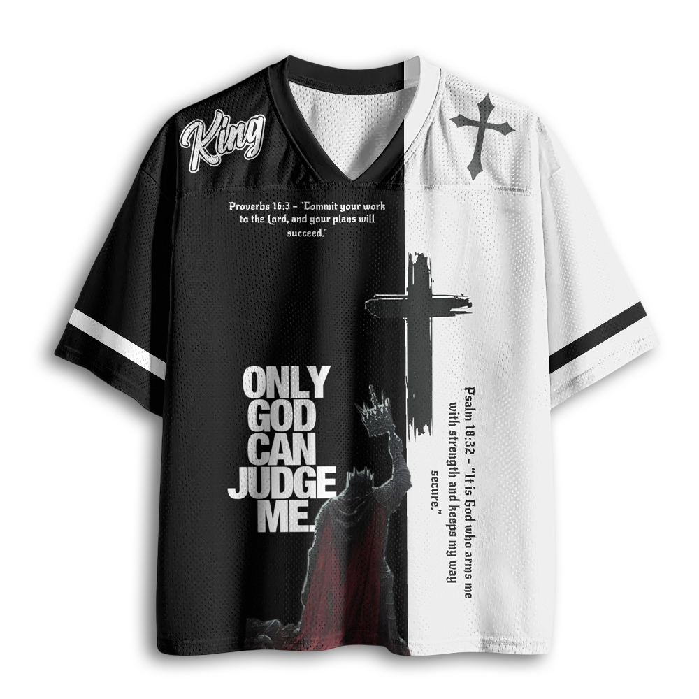 Baddiecat Praying Hands Mesh Jersey