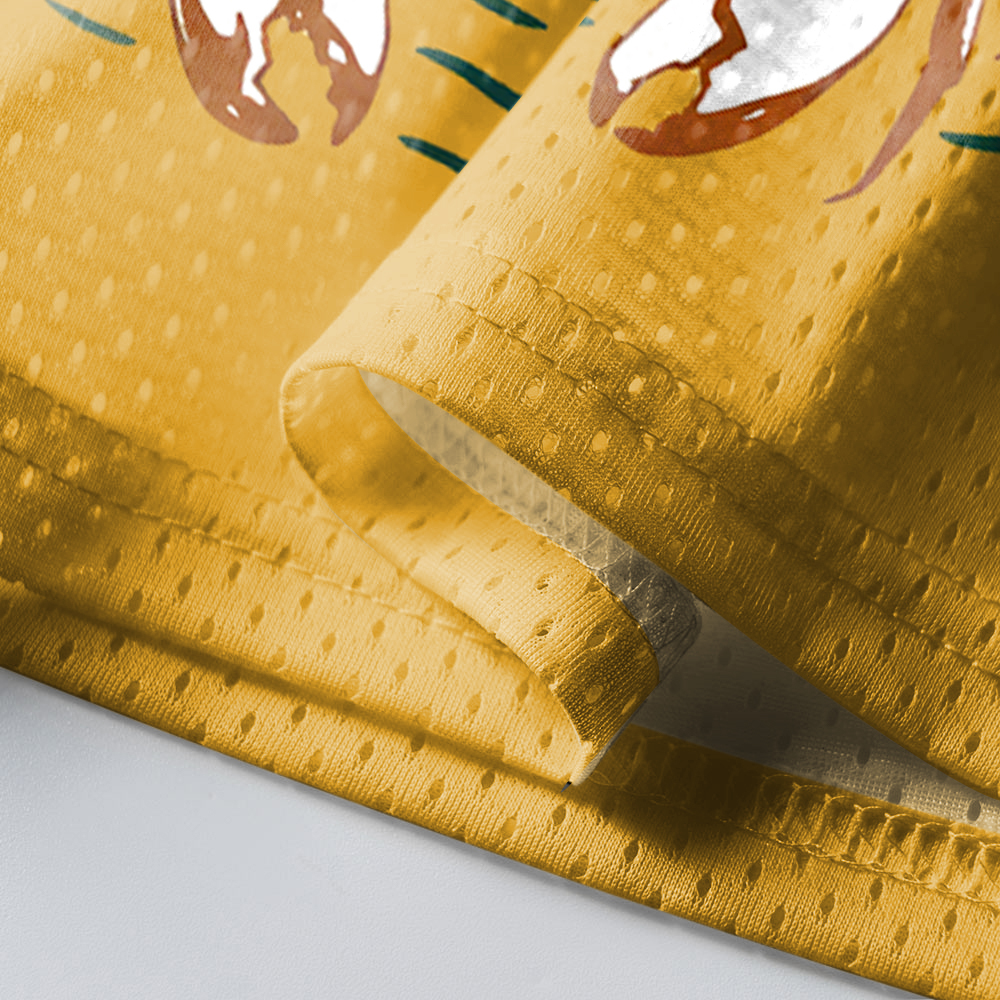 Baddiecat Cowboy Crab Mesh Jersey