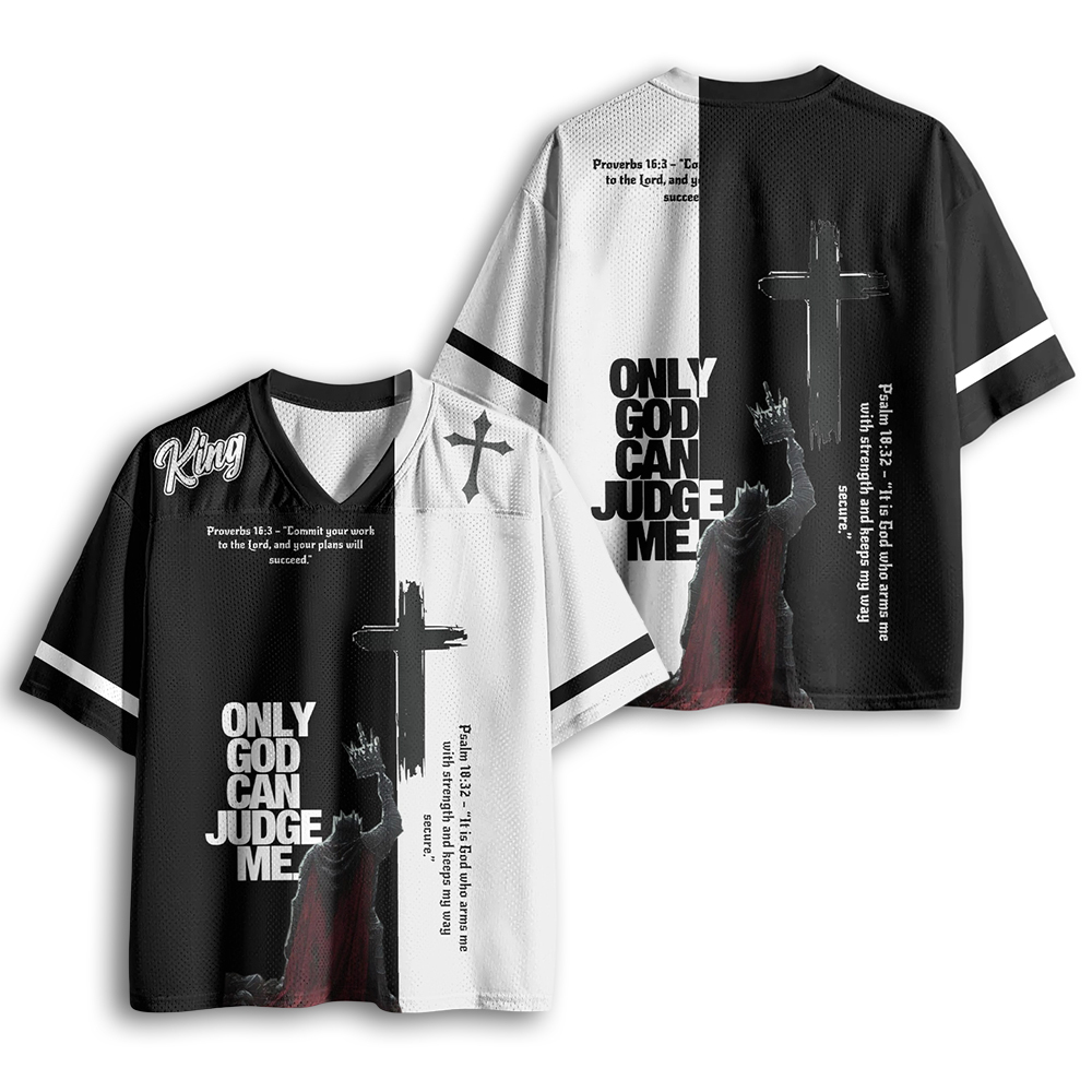 Baddiecat Praying Hands Mesh Jersey