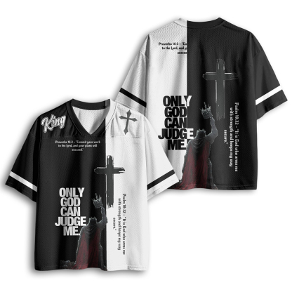 Baddiecat Praying Hands Mesh Jersey