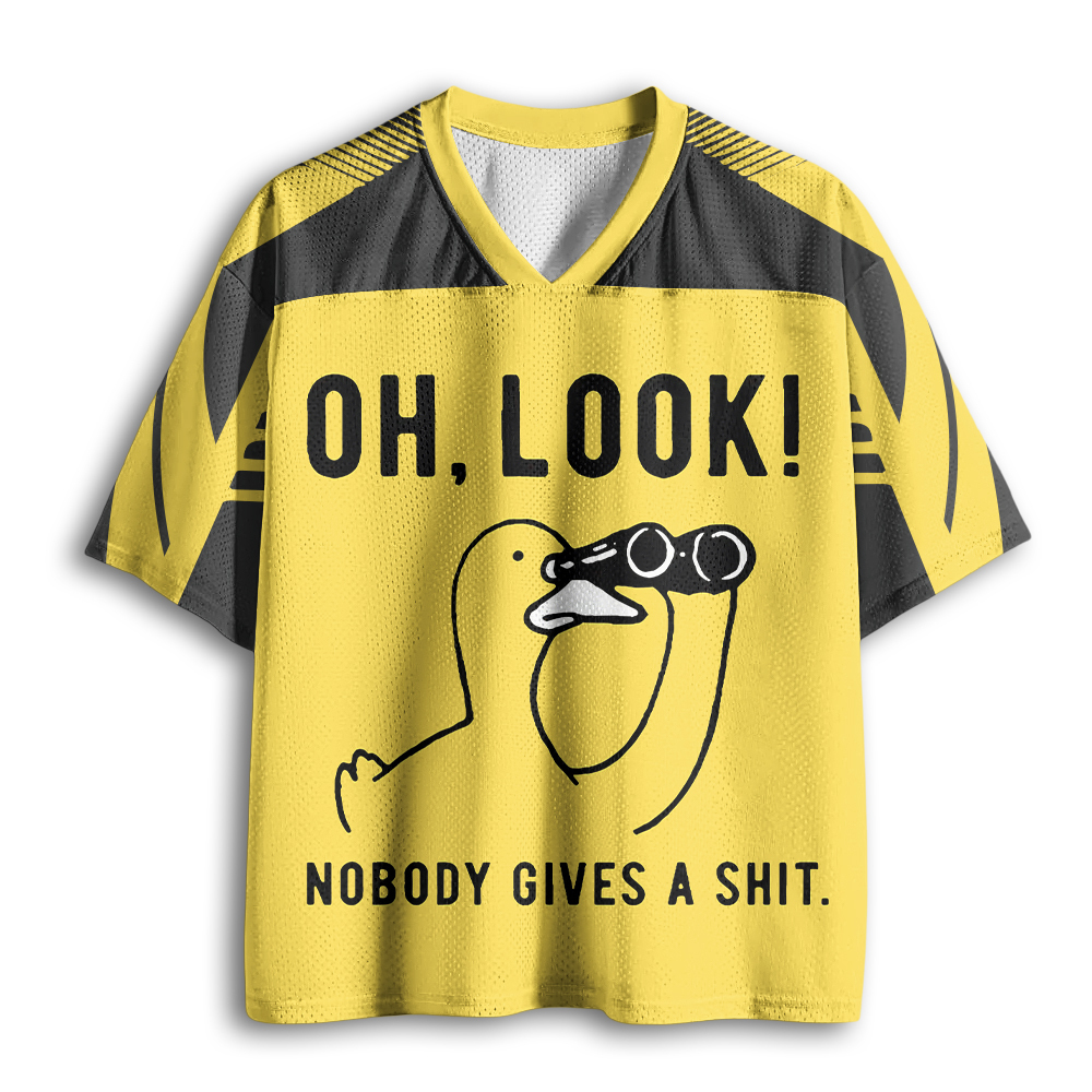 Baddiecat No One Cares About The Duck Mesh Jersey