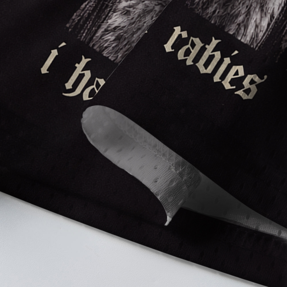 Baddiecat I Have Rabies Bat Mesh Jersey