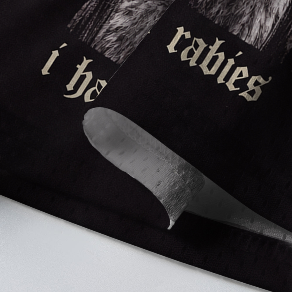 Baddiecat I Have Rabies Bat Mesh Jersey