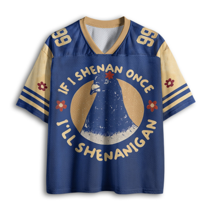 Baddiecat If I Shenan Once I'll Shenanigan Mesh Jersey