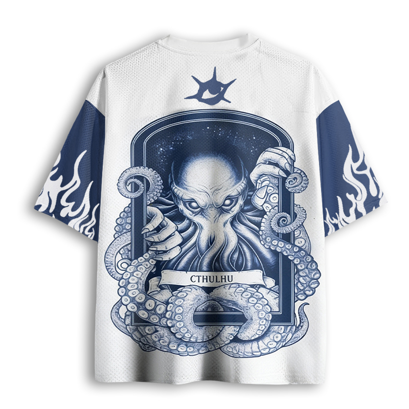 Baddiecat Cthulhu Horror Mesh Jersey