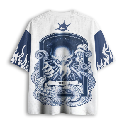 Baddiecat Cthulhu Horror Mesh Jersey