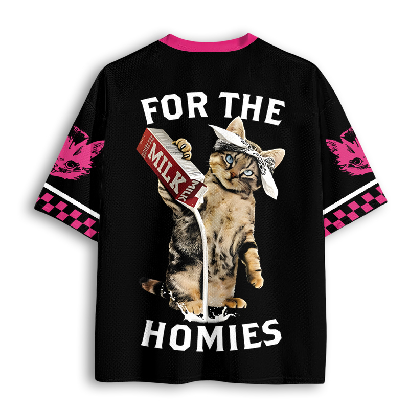 Baddiecat For The Homies Mesh Jersey