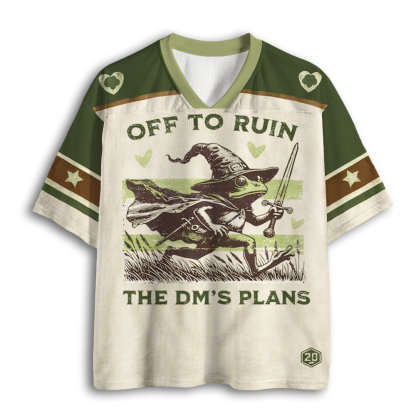 Baddiecat Off To Ruin The DM's Plans Mesh Jersey