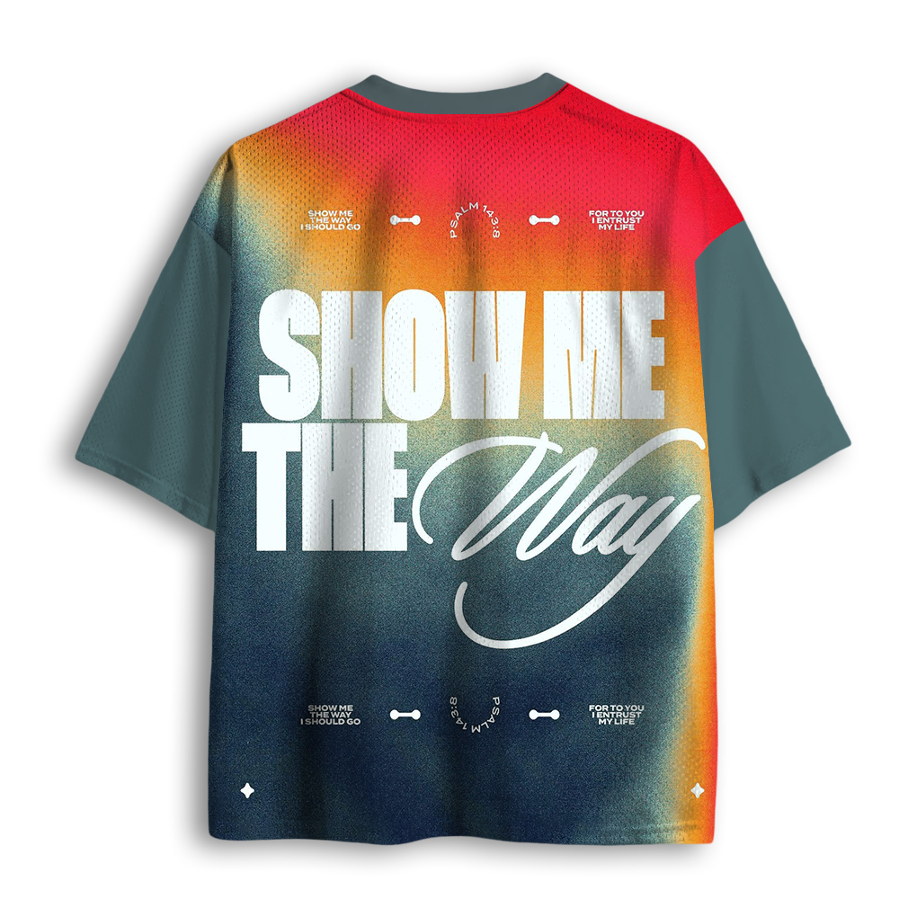 Baddiecat God Show Me The Way Mesh Jersey