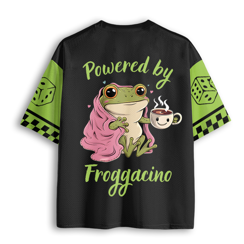 Baddiecat Powered By Froggacino Mesh Jersey