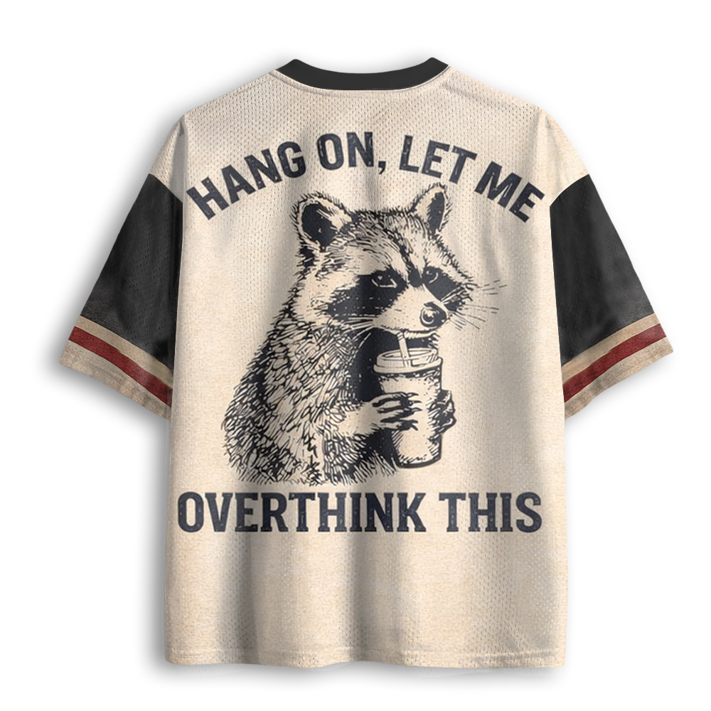 Baddiecat Hang On Let Me Overthink This Mesh Jersey