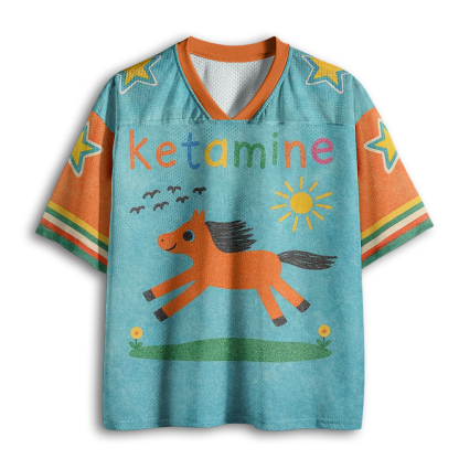 Baddiecat Ketamine Horse Mesh Jersey