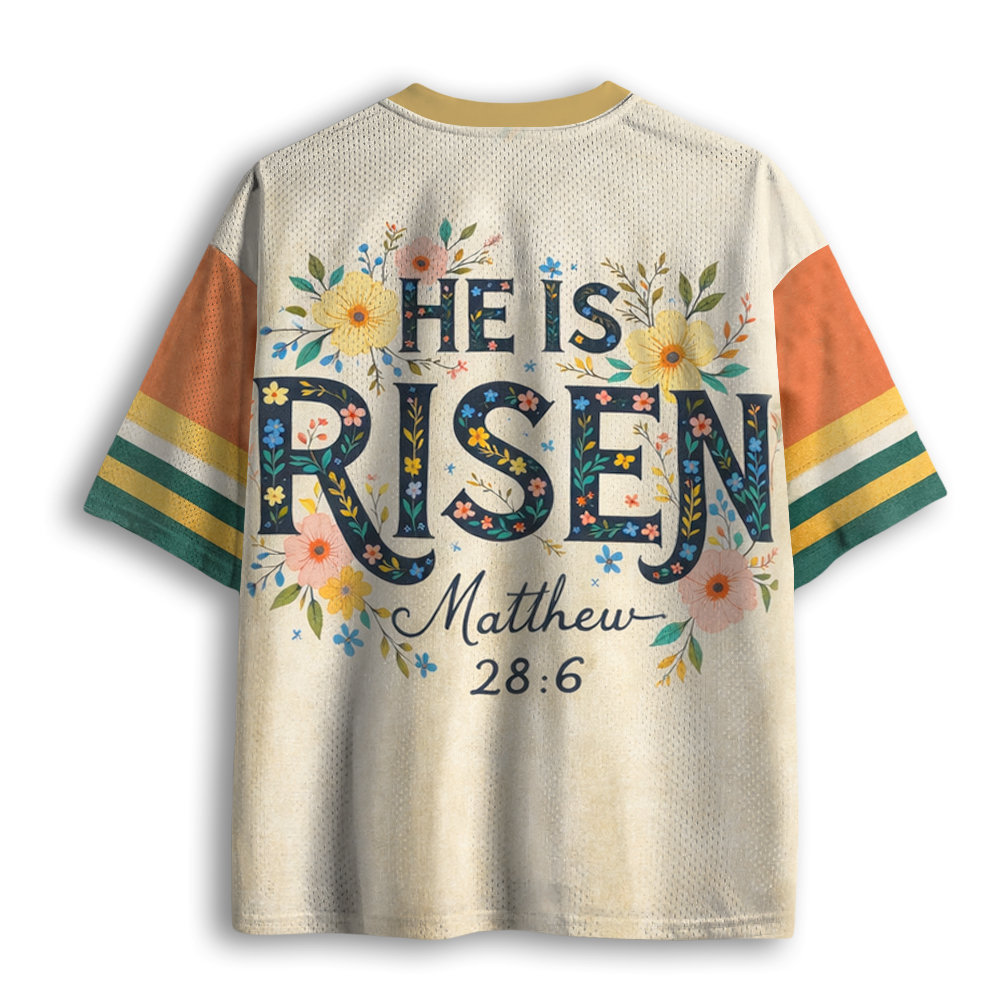 Baddiecat He Is Risen Mesh Jersey