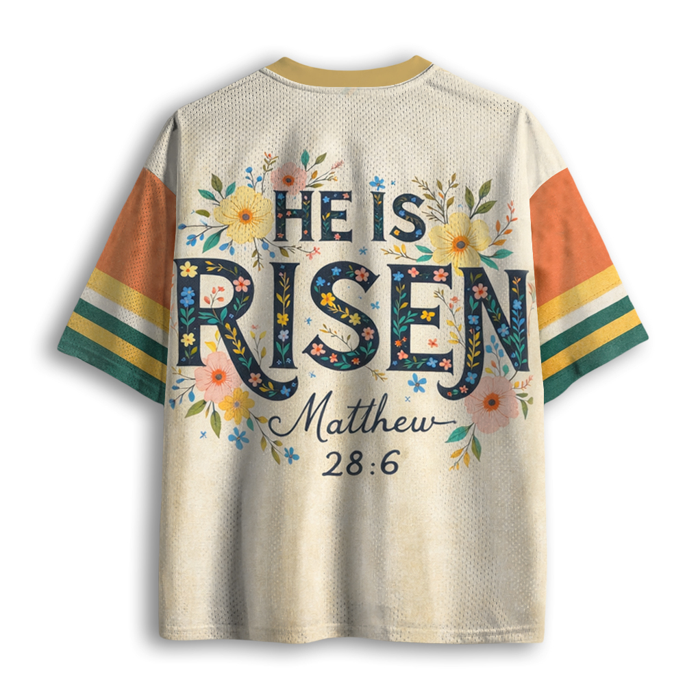 Baddiecat He Is Risen Mesh Jersey