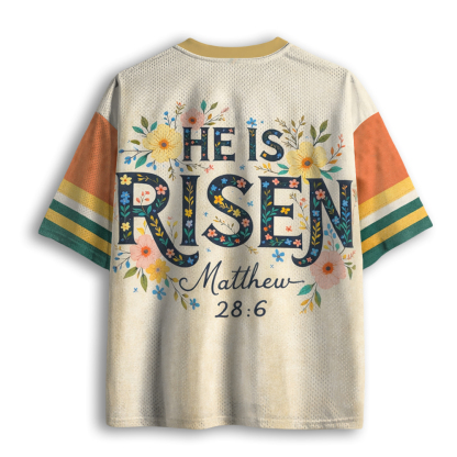 Baddiecat He Is Risen Mesh Jersey