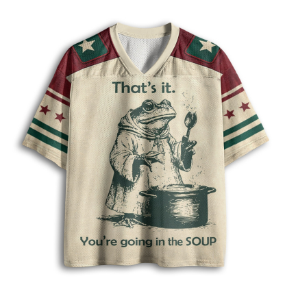 Baddiecat You're Going In The Soup Mesh Jersey