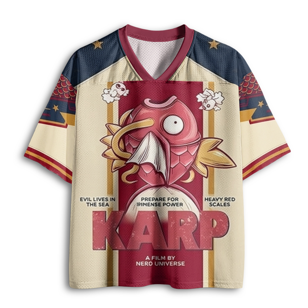 Baddiecat Jaws Parody Mesh Jersey