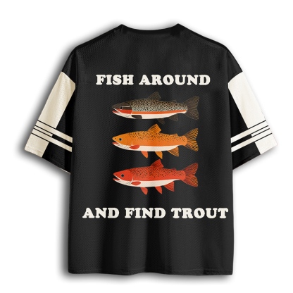 Baddiecat Fish Around And Trout Mesh Jersey