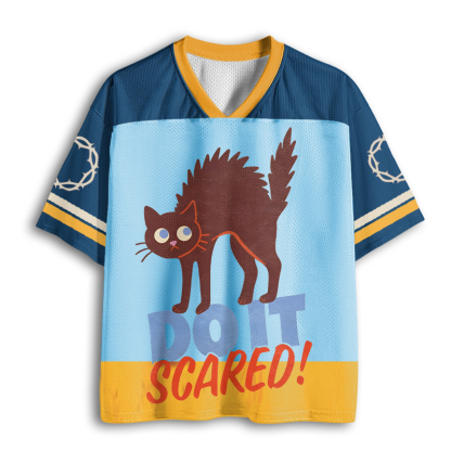 Baddiecat Do It Scared Mesh Jersey
