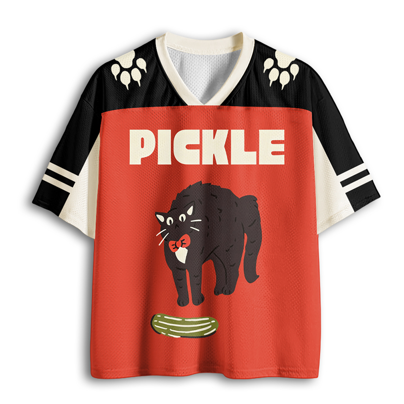 Baddiecat Pickl Cat Mesh Jersey