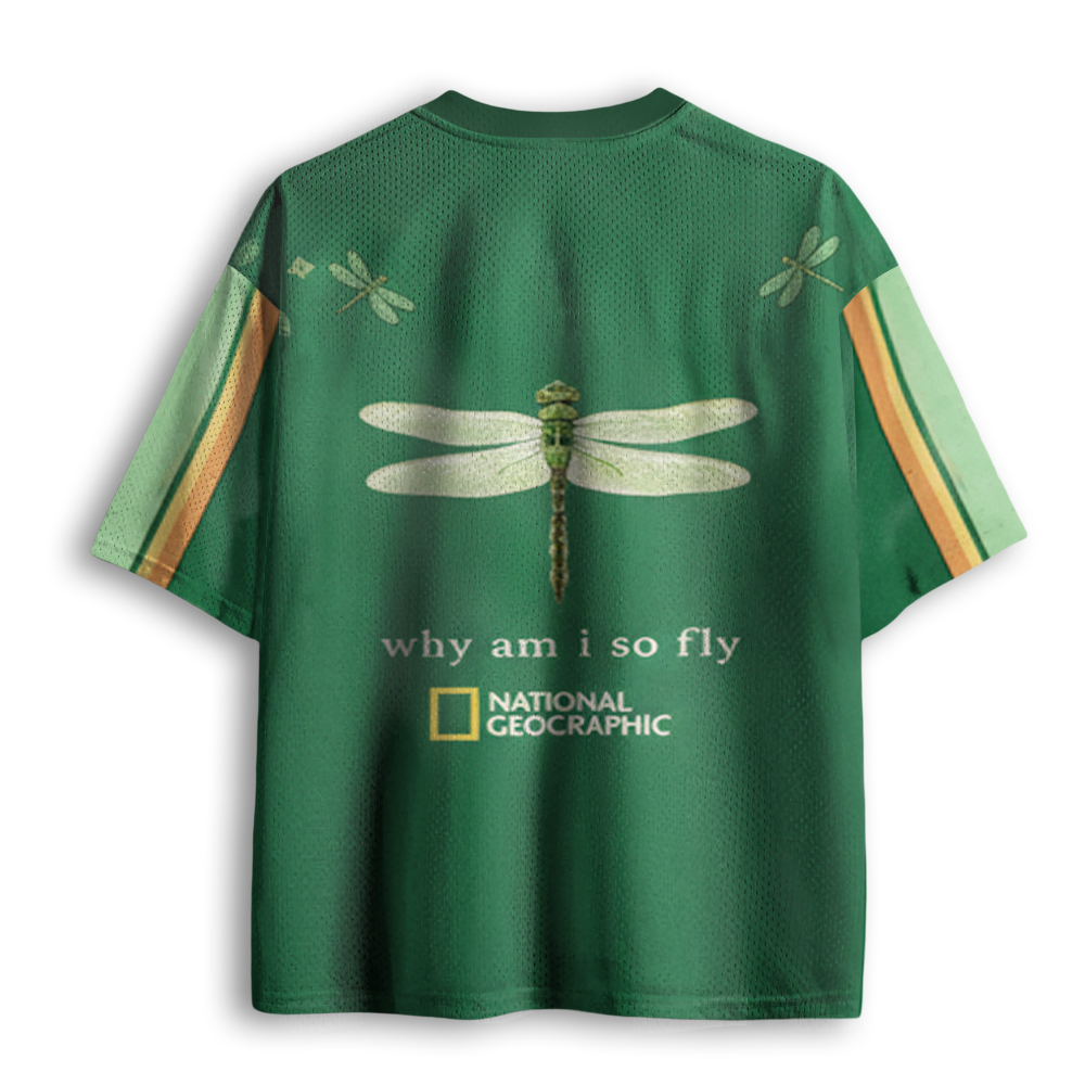 Baddiecat Why Am I Fly Mesh Jersey
