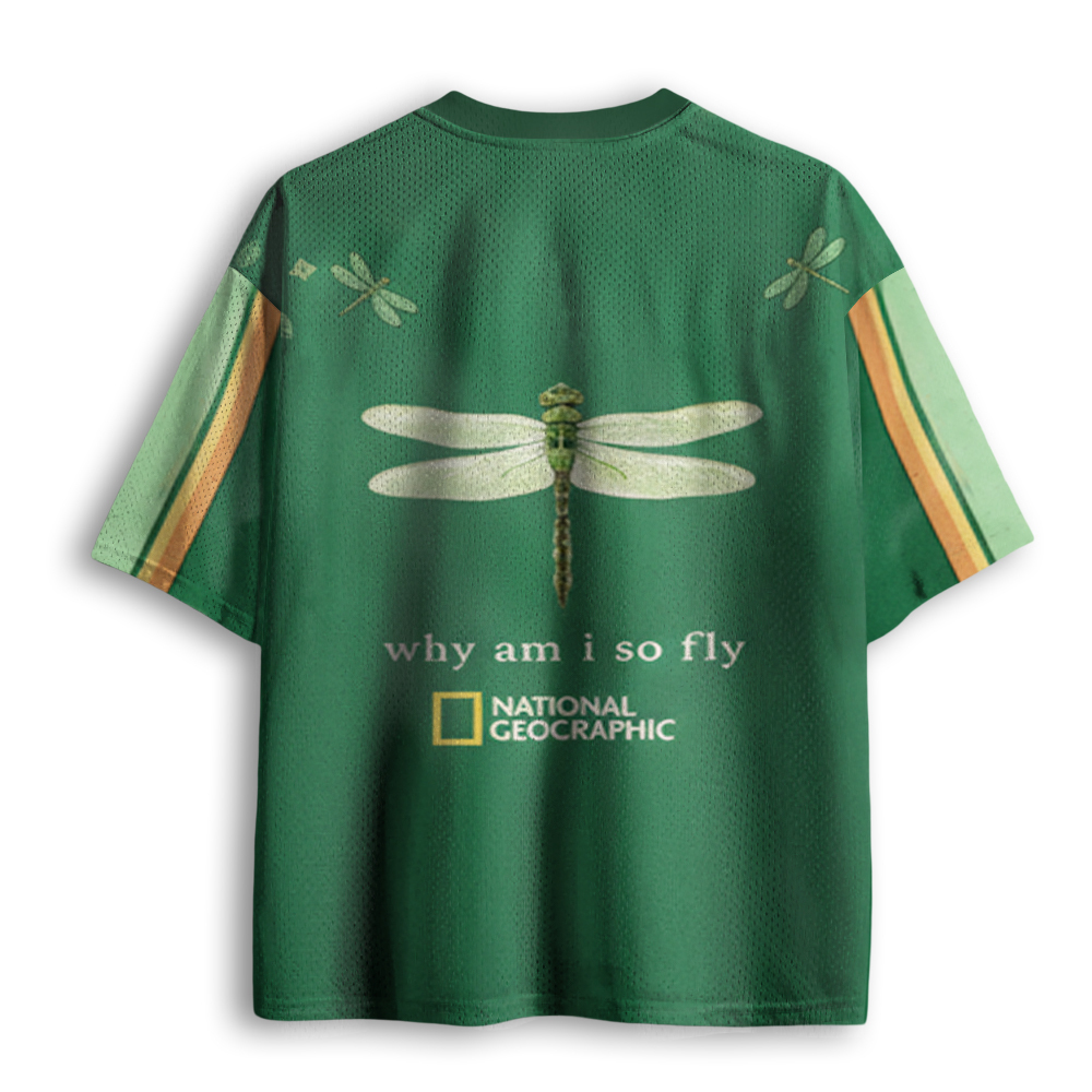 Baddiecat Why Am I Fly Mesh Jersey