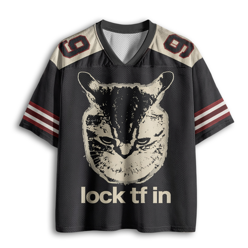 Baddiecat Lock TF In Cat Mesh Jersey