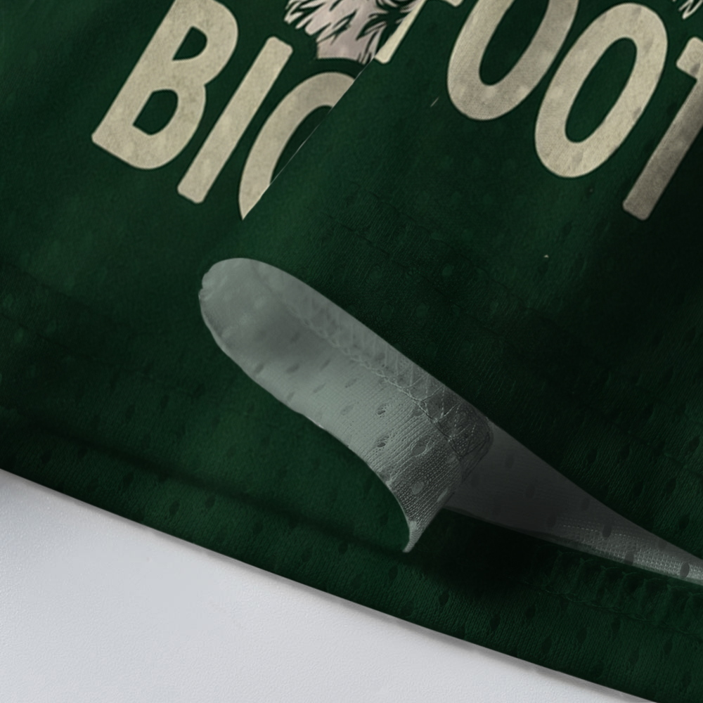 Baddiecat Funny Pot Smoking Bigfoot Mesh Jersey