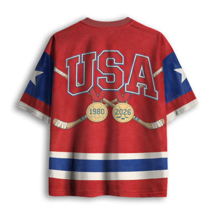 Baddiecat USA Hockey Mesh Jersey