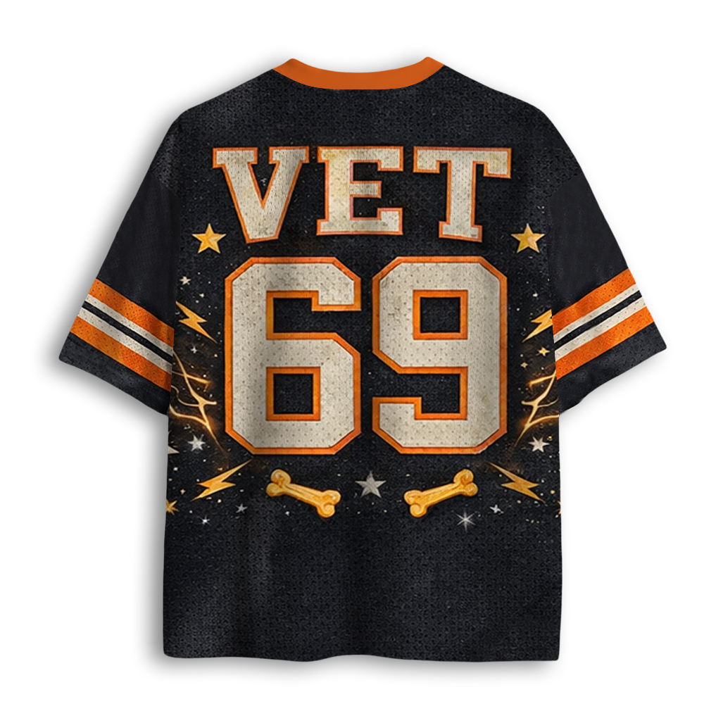 Baddiecat Call Me The Vet Mesh Jersey