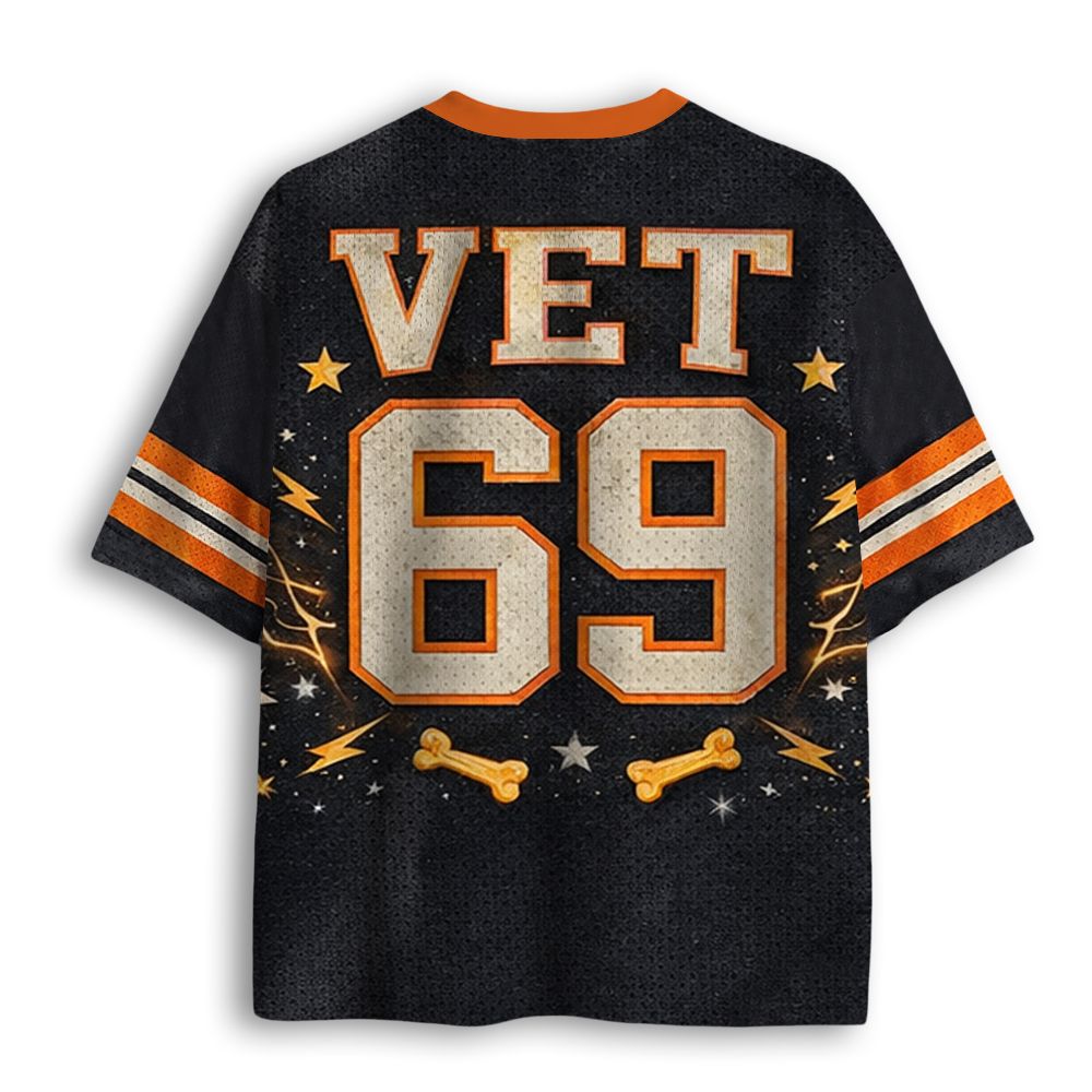 Baddiecat Call Me The Vet Mesh Jersey
