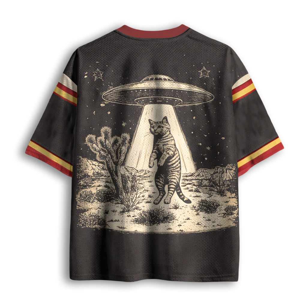 Baddiecat UFO Cat Mesh Jersey