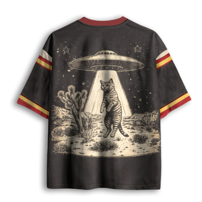 Baddiecat UFO Cat Mesh Jersey
