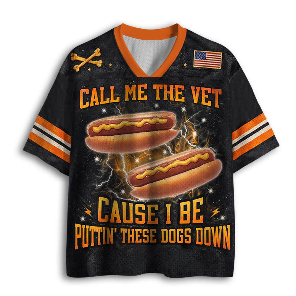 Baddiecat Call Me The Vet Mesh Jersey