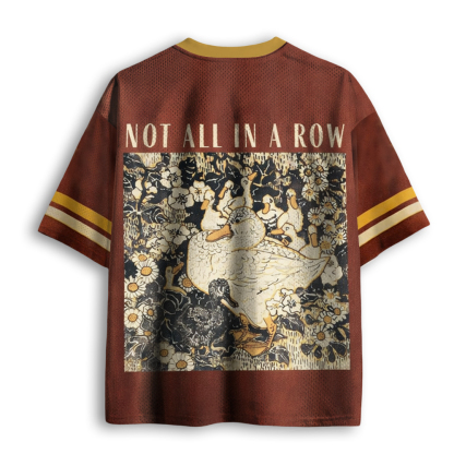Baddiecat Ducks Not In A Row Mesh Jersey