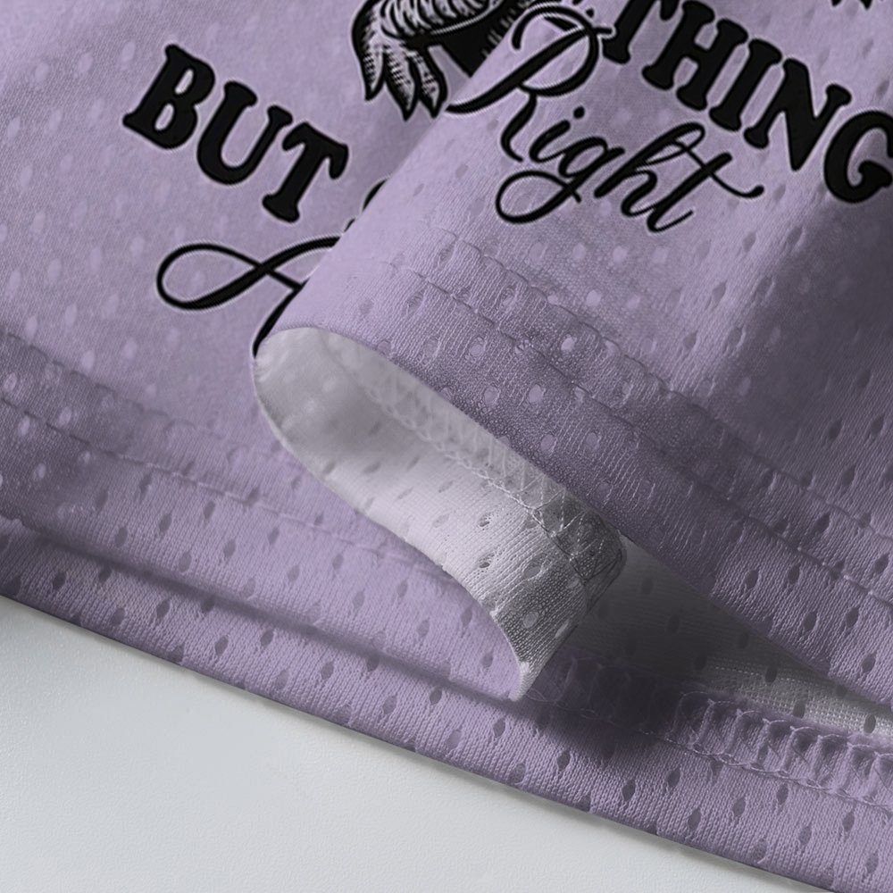 Baddiecat Undiagnosed But Something Ain't Right Mesh Jersey