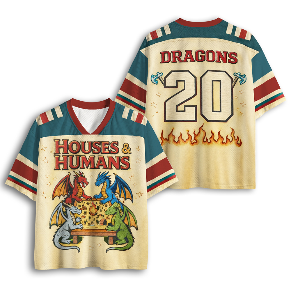 Baddiecat Houses & Humans DnD Mesh Jersey