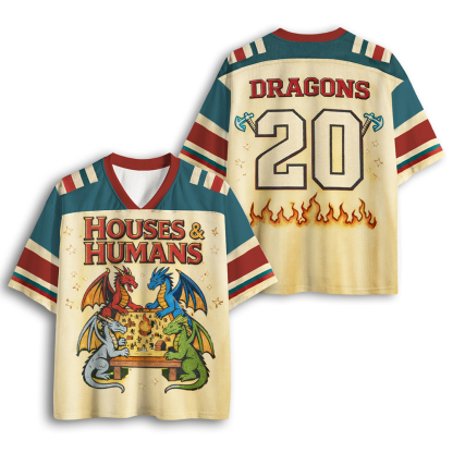 Baddiecat Houses & Humans DnD Mesh Jersey