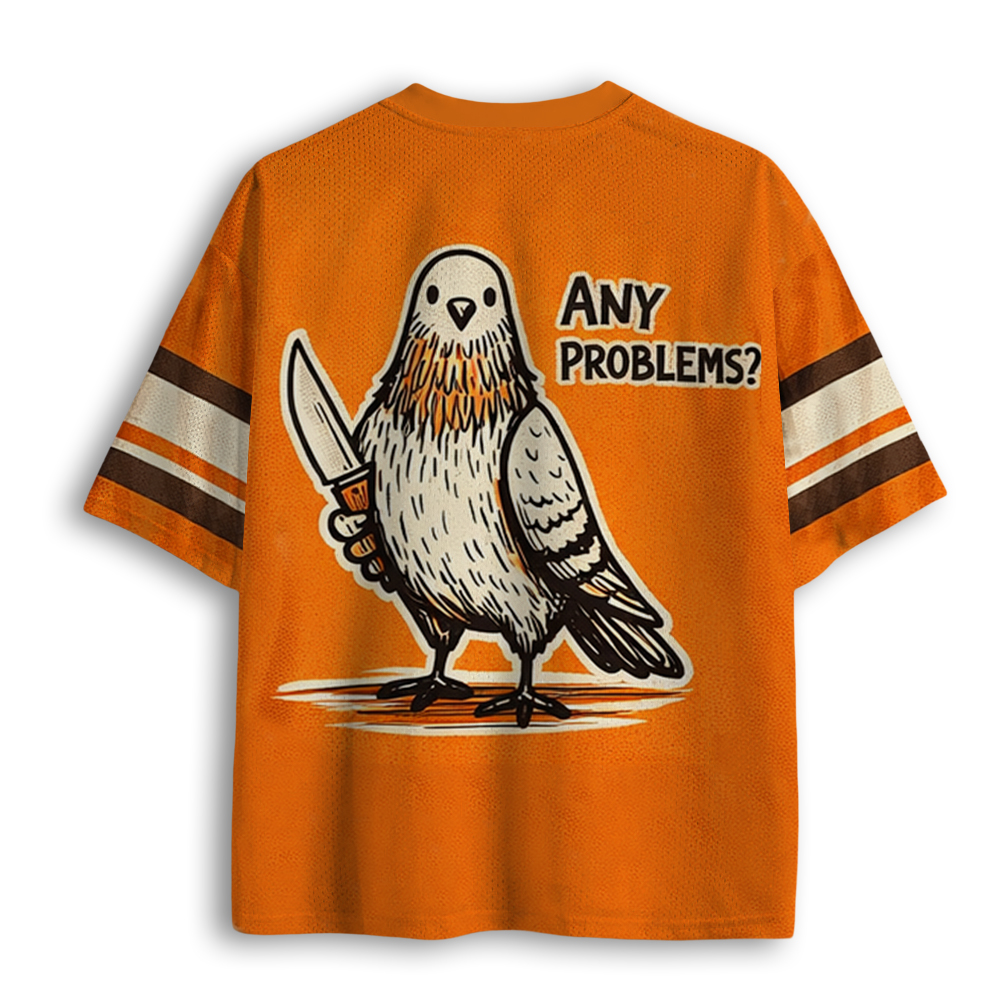 Baddiecat Funny Dark Raven Mesh Jersey