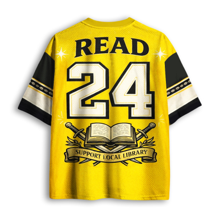 Baddiecat Defend Your Local Library Mesh Jersey