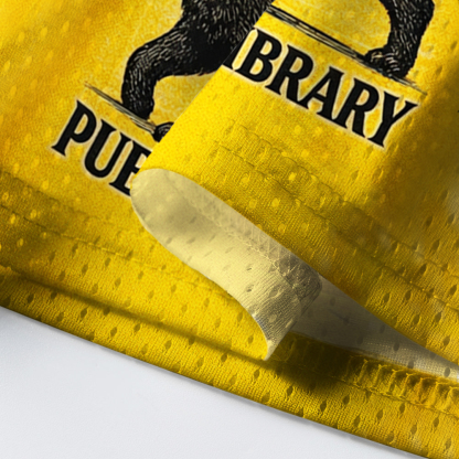 Baddiecat Defend Your Local Library Mesh Jersey