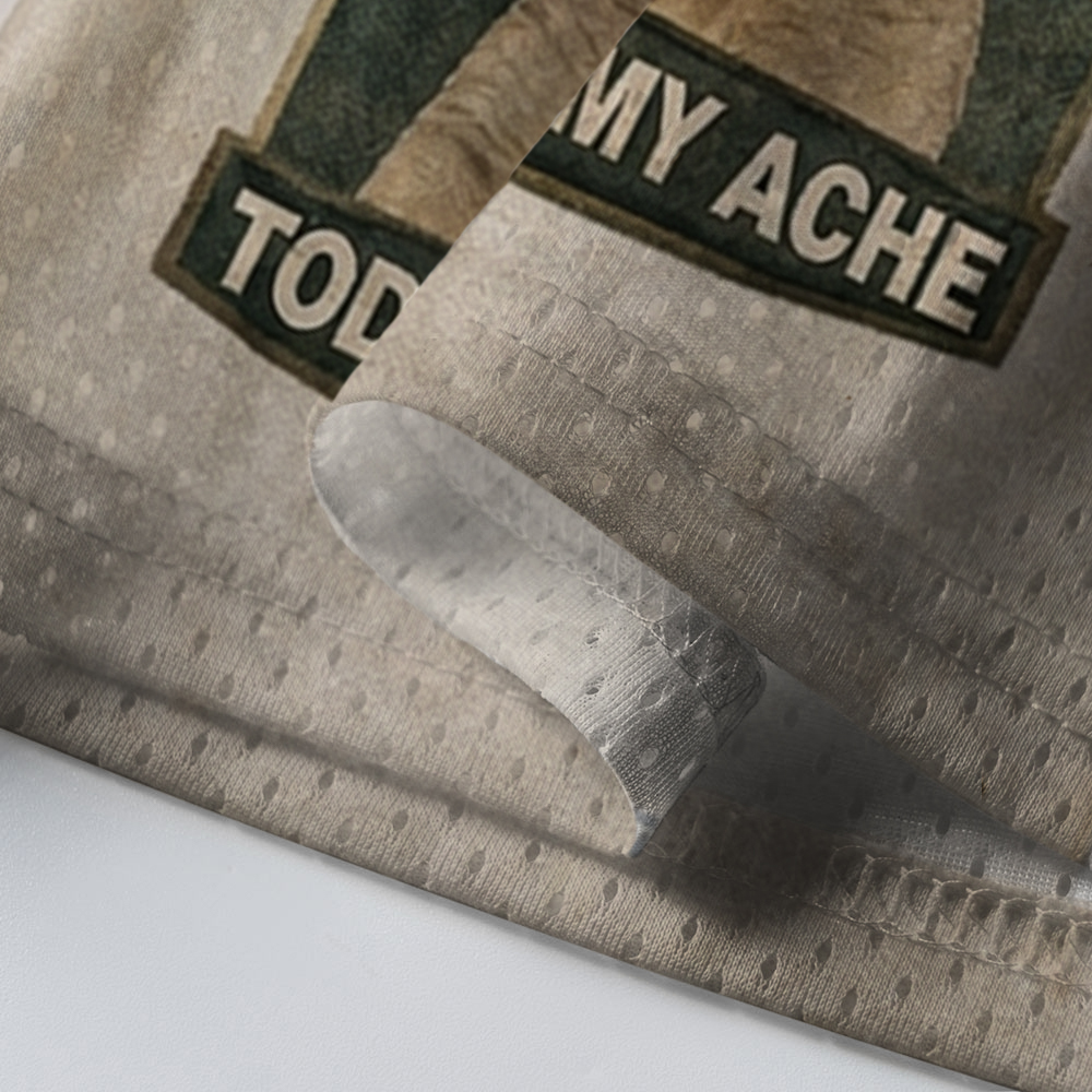 Baddiecat I Survived Today's Tummy Ache Mesh Jersey