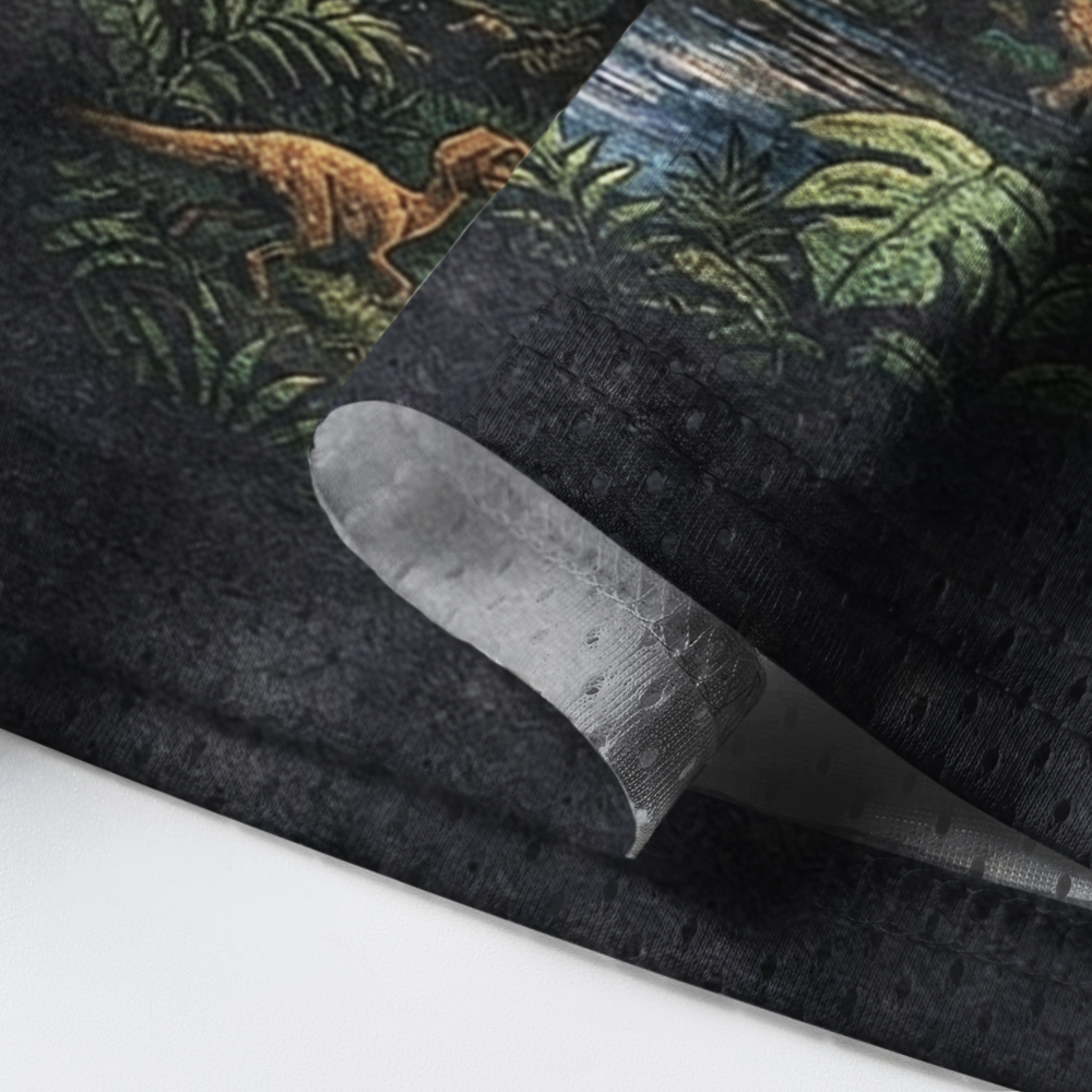 Baddiecat Jurassic Dinosaur Mesh Jersey