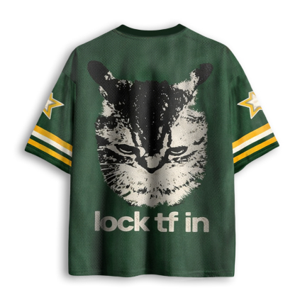 Baddiecat Lock TF In Cat Mesh Jersey