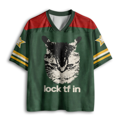 Baddiecat Lock TF In Cat Mesh Jersey