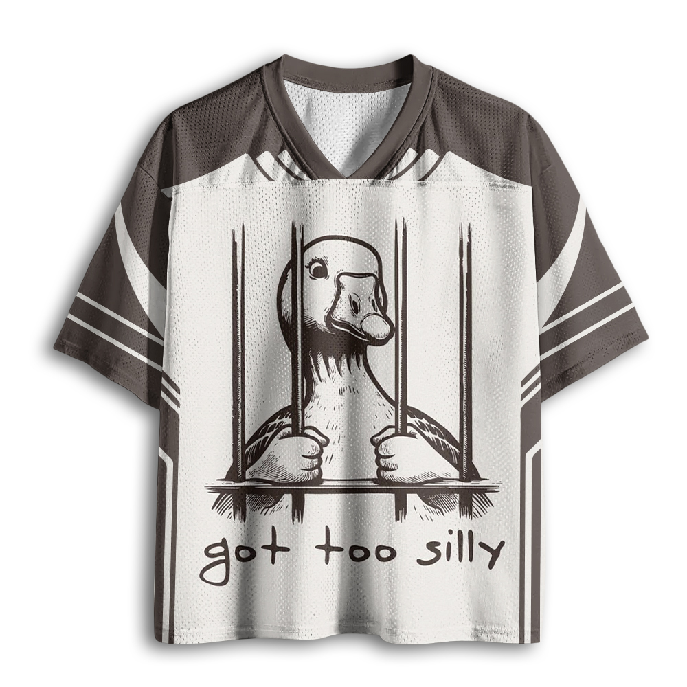 Baddiecat Got Too Silly Mesh Jersey