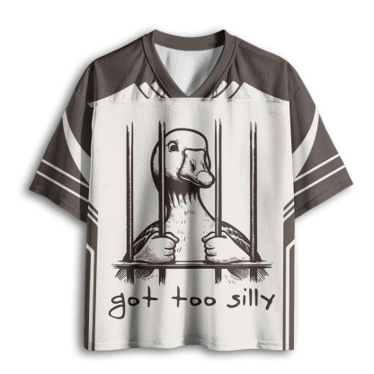 Baddiecat Got Too Silly Mesh Jersey