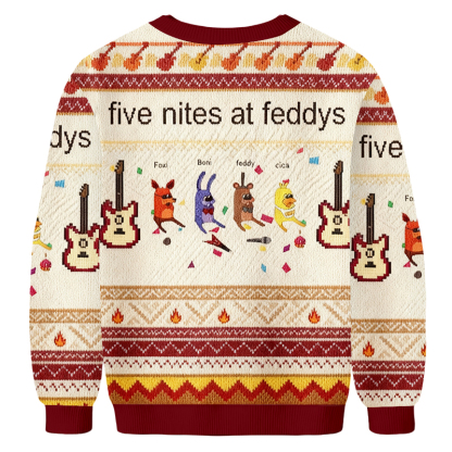 Baddiecat Five Nights At Freddy's Ugly Sweatshirt